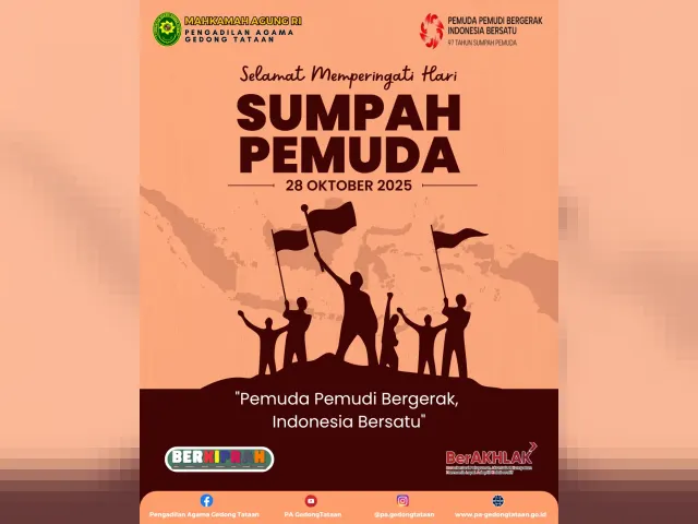 Kartu ucapan Pengadilan Agama Gedong Tataan (foto 22 dari 73)