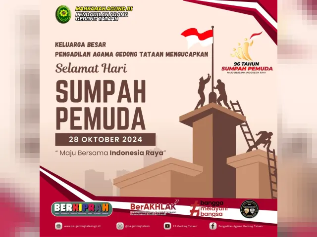 Kartu ucapan Pengadilan Agama Gedong Tataan (foto 57 dari 78)