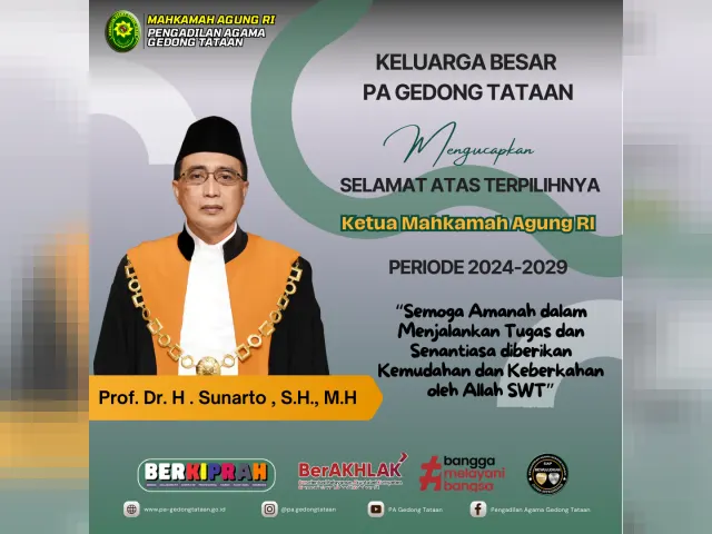 Kartu ucapan Pengadilan Agama Gedong Tataan (foto 61 dari 78)