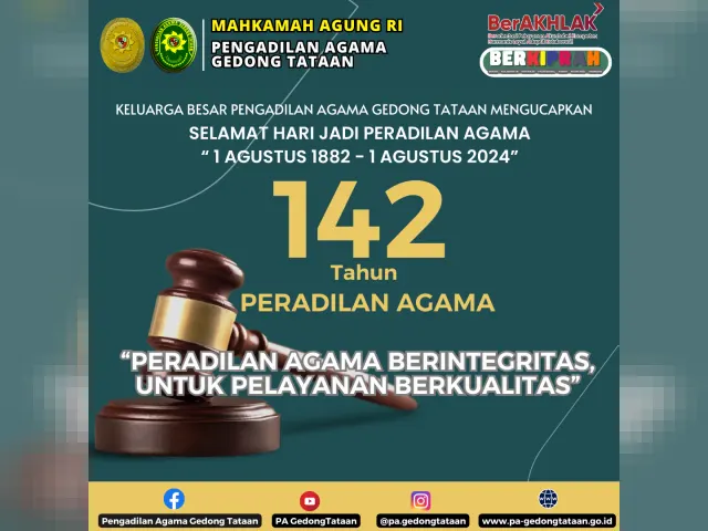 Kartu ucapan Pengadilan Agama Gedong Tataan (foto 66 dari 78)