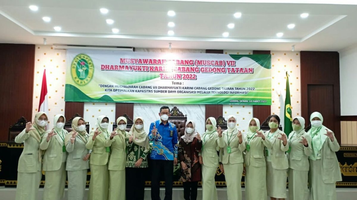 Dharmayukti Karini Cabang Gedong Tataan Gelar Muscab VII