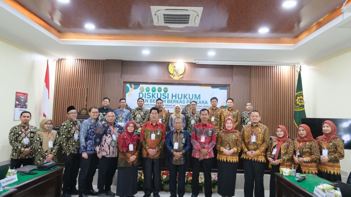 DISKUSI HUKUM PENGADILAN TINGGI AGAMA BANDAR LAMPUNG DI PENGADILAN AGAMA PRINGSEWU
