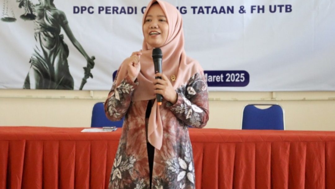 Dukung Lahirnya Calon Advokat Profesional,  Ketua PA Gedong Tataan jadi Pemateri PKPA DPC Peradi Gedong Tataan di Universitas Tulang Bawang