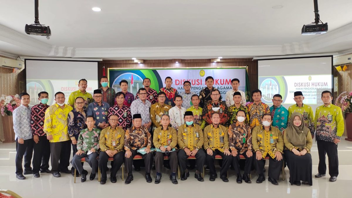 "Guna Peningkatan Knowledge Seluruh Hakim PA Gedong Tataan Ikuti Diskusi Hukum Seluruh Hakim Sewilayah PTA Bandar Lampung"