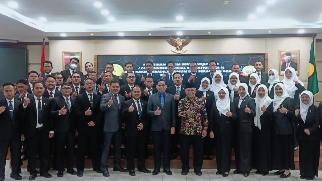 Hakim PA Gedong Tataan Ikuti Pelatihan Hakim Berkelanjutan I CJE