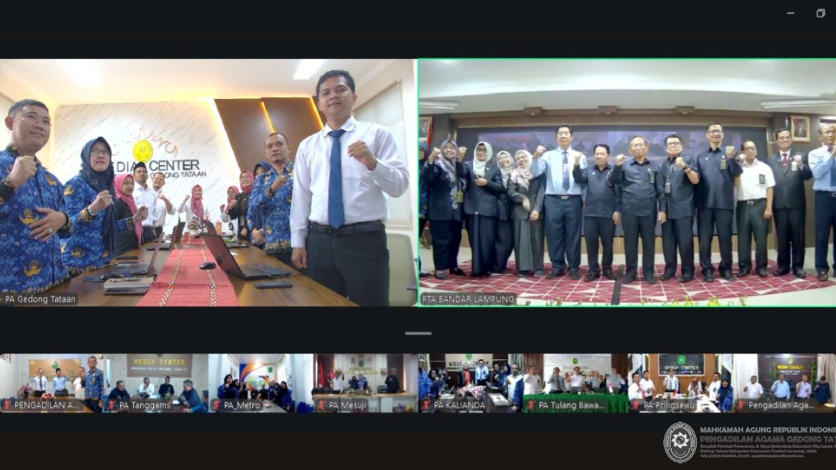 Kinerja Cemerlang: PA Gedong Tataan Sabet Sejumlah Penghargaan Kinerja Triwulan III 2025