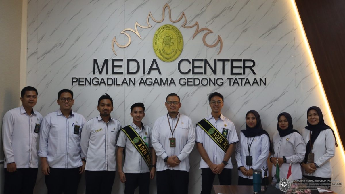 Menginspirasi Perubahan, Pengadilan Agama Gedong Tataan Tetapkan Agent of Change Tahun 2026