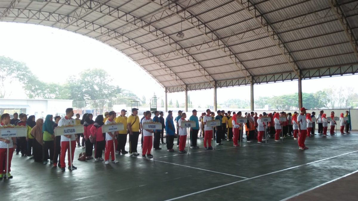 Meriahkan Acara HUT RI Ke-74, PA. Gdt Ikut Serta dalam Turnamen Tenis PTWP Cup