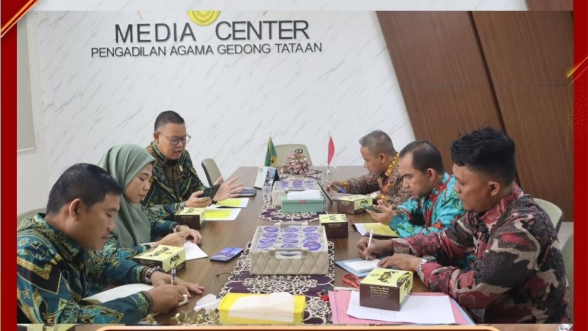 PA Gedong Tataan Bersama DPRD dan Kemenag Pesawaran Matangkan Pelaksanaan Isbat Nikah Massal