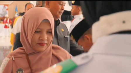 PA Gedong Tataan Hadiri Pengukuhan Paskibraka Kabupaten Pesawaran