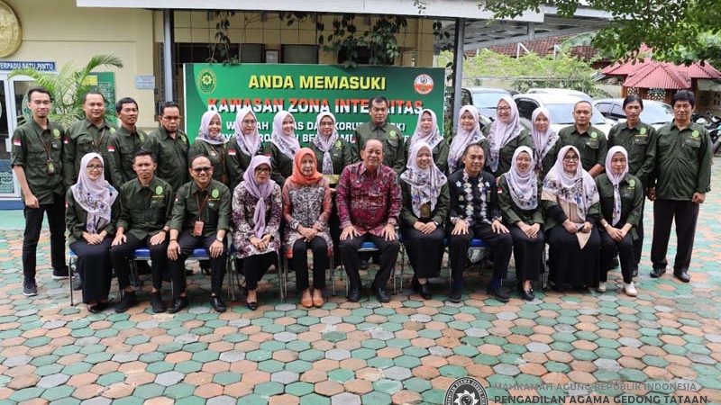 Pada Kunjungan Perdananya ke PA Gedong Tataan, KPTA Bandar Lampung Sampaikan Hal Penting Ini!