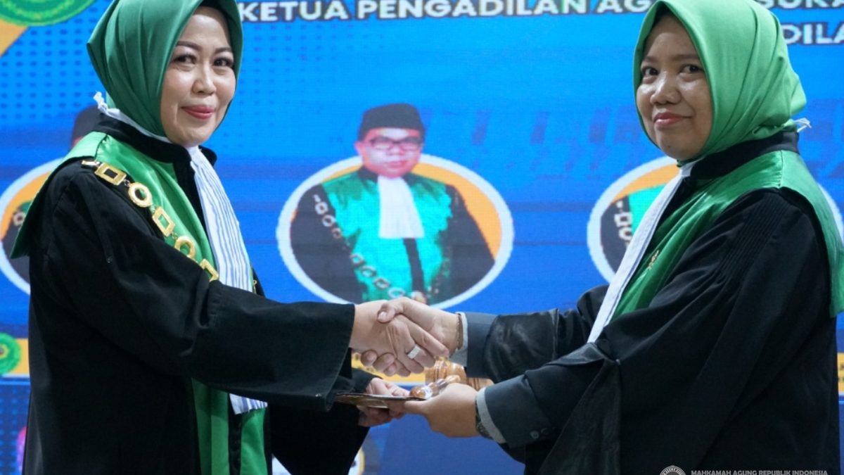 Pelantikan dan Pengambilan Sumpah Jabatan Ketua Pengadilan Agama Gedong Tataan: YM Yulistia, S.H., M.Sy. Resmi Menjabat