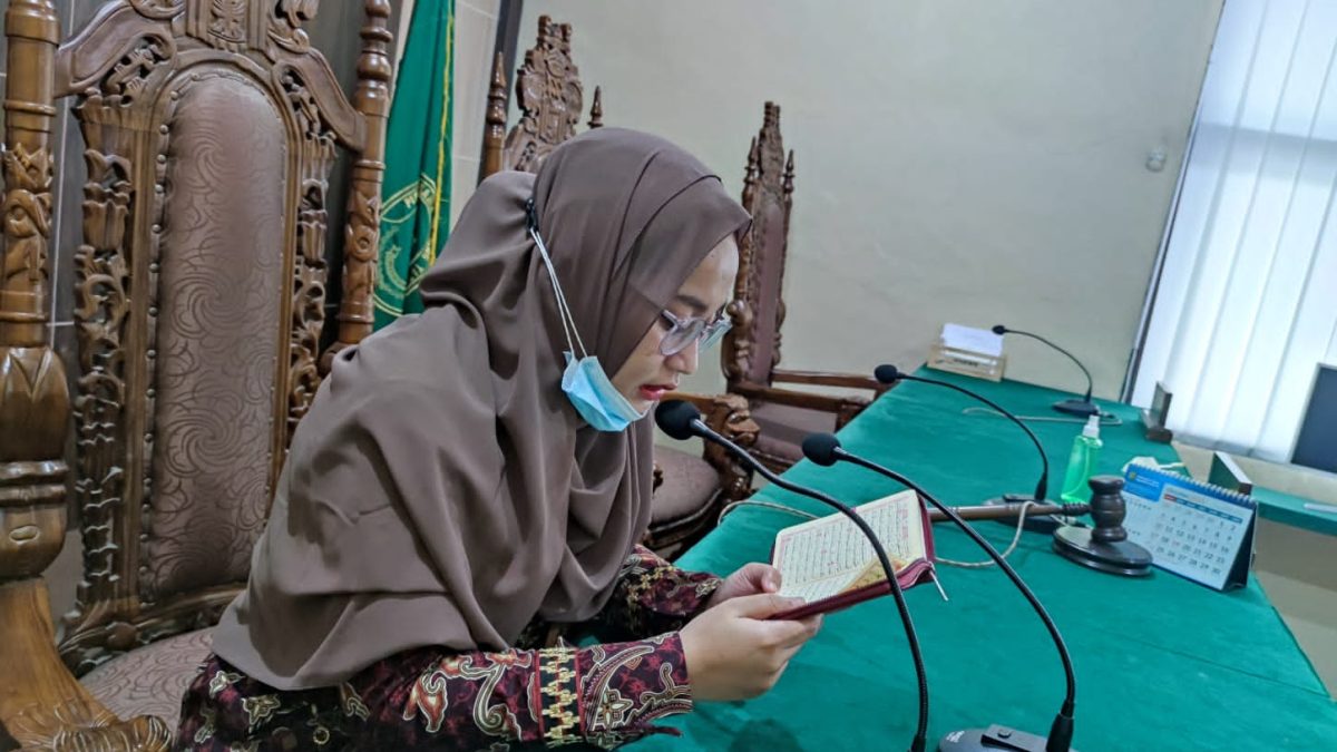 Pengadilan Agama Gedong Tataan adakan Kegiatan Rutin Tadarus Al- Quran Setiap Hari Jumat