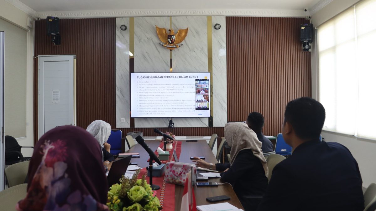 Pengadilan Agama Gedong Tataan Ikuti Pelatihan Juru Bicara dan Pengelolaan Media Sosial Empat Lingkungan Peradilan