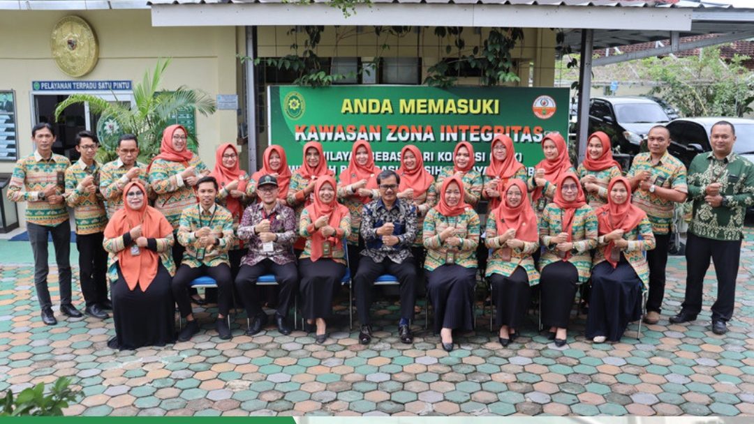 Pengadilan Agama Gedong Tataan Ikuti Pembinaan Zona Integritas oleh PTA Bandar Lampung