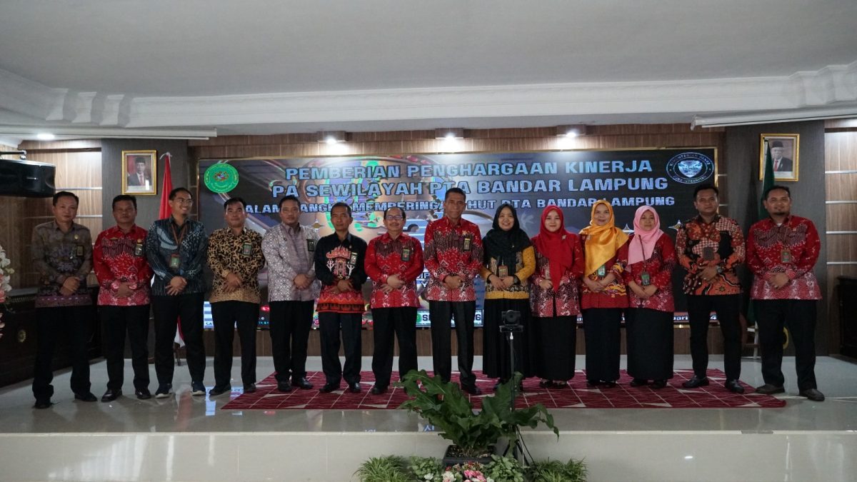 Pengadilan Agama Gedong Tataan Ikuti Puncak Peringatan HUT PTA Bandar Lampung ke-31