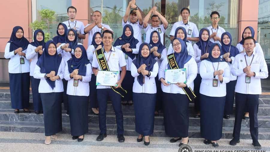 Penobatan Agen Perubahan (Agent Of Change) PA Gedong Tataan Tahun 2023