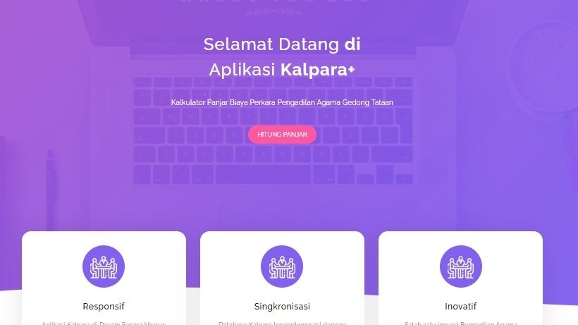 Peran Aktif Mewujudkan Peradilan yang Modern, PA Gedong Tataan Kembali Launching Aplikasi ini!