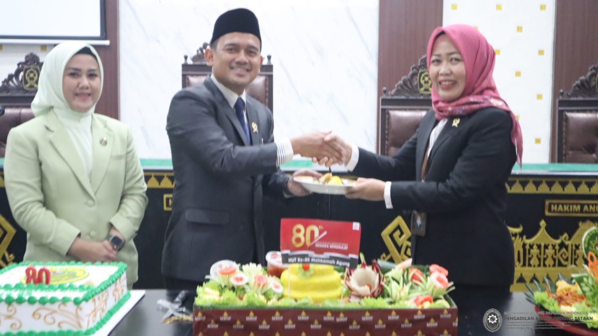 Peringatan HUT ke-80 Mahkamah Agung RI: Wujud Syukur dan Sinergi di Tengah Semangat Pengabdian
