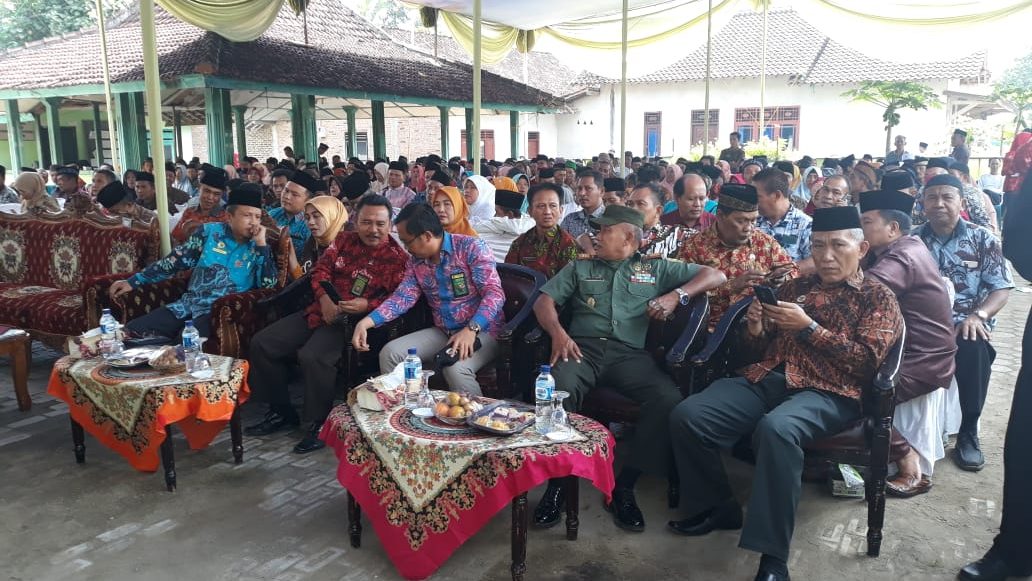 Pimpinan Pengadilan Agama Gedong Tataan Menghadiri Acara Sidang Isbat Terpadu di Pekon Margodadi