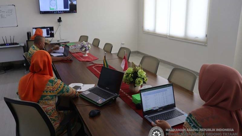 Rapat Konsultasi dan Presentasi Konsep Pembangunan Sarana Lingkungan Gedung Pengadilan Agama Gedong Tataan