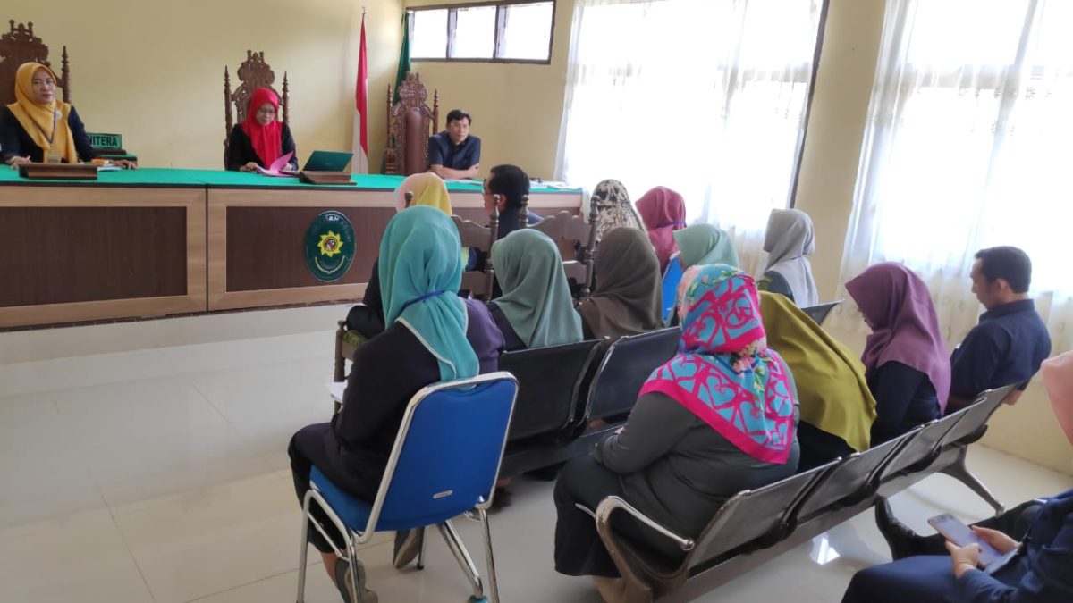 Sosialisasi RKAKL Tahun 2020 dan Persiapan RKAKL Tahun 2021 PA Gedong Tataan