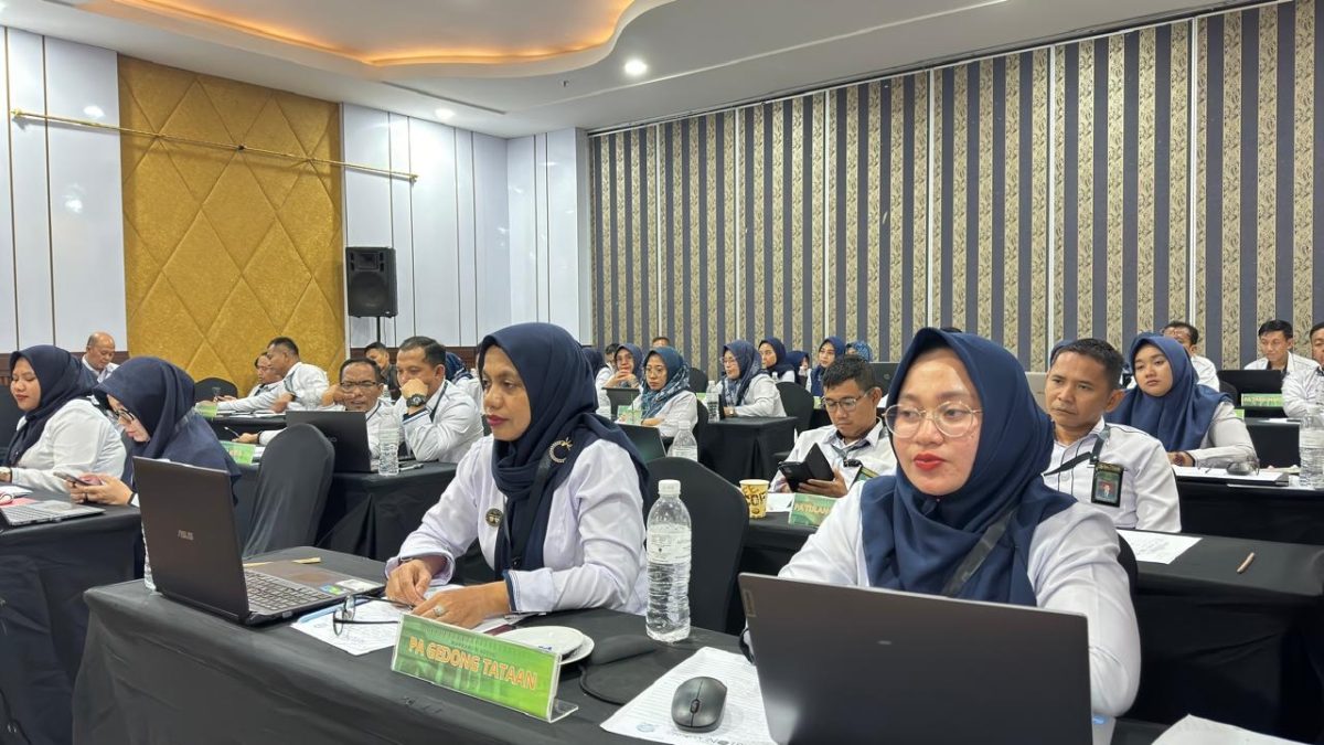 Tingkatkan Kompetensi Pengelolaan PNBP, PA Gedong Tataan Ikuti Bimtek PNBP