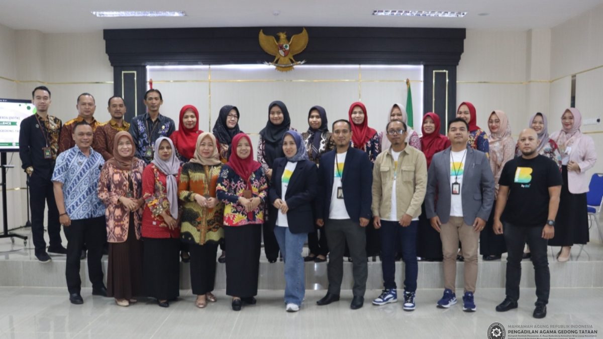 Tingkatkan Layanan Prima, PA Gedong Tataan gandeng BSI KCP Pesawaran adakan DDTK Service Excellence