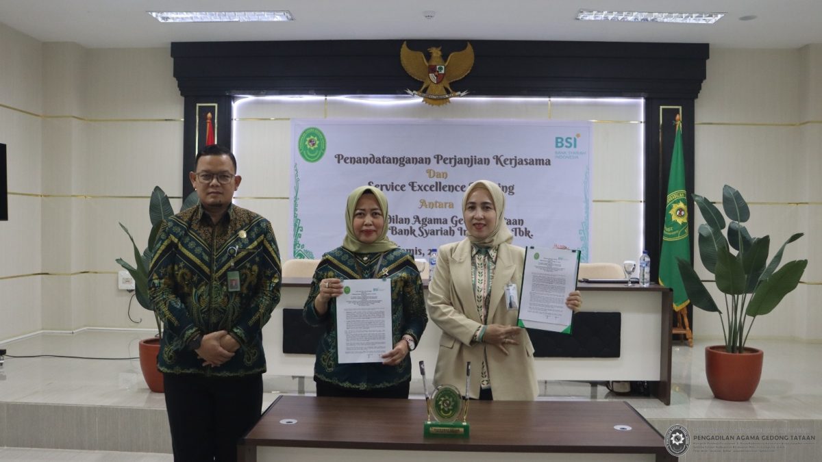 Tingkatkan Layanan Publik, PA Gedong Tataan Gandeng BSI dan Gelar Service Excellence Training