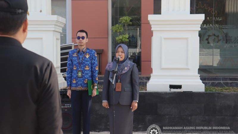 Upacara Hari Kesaktian Pancasila Di Pengadilan Agama Gedong Tataan