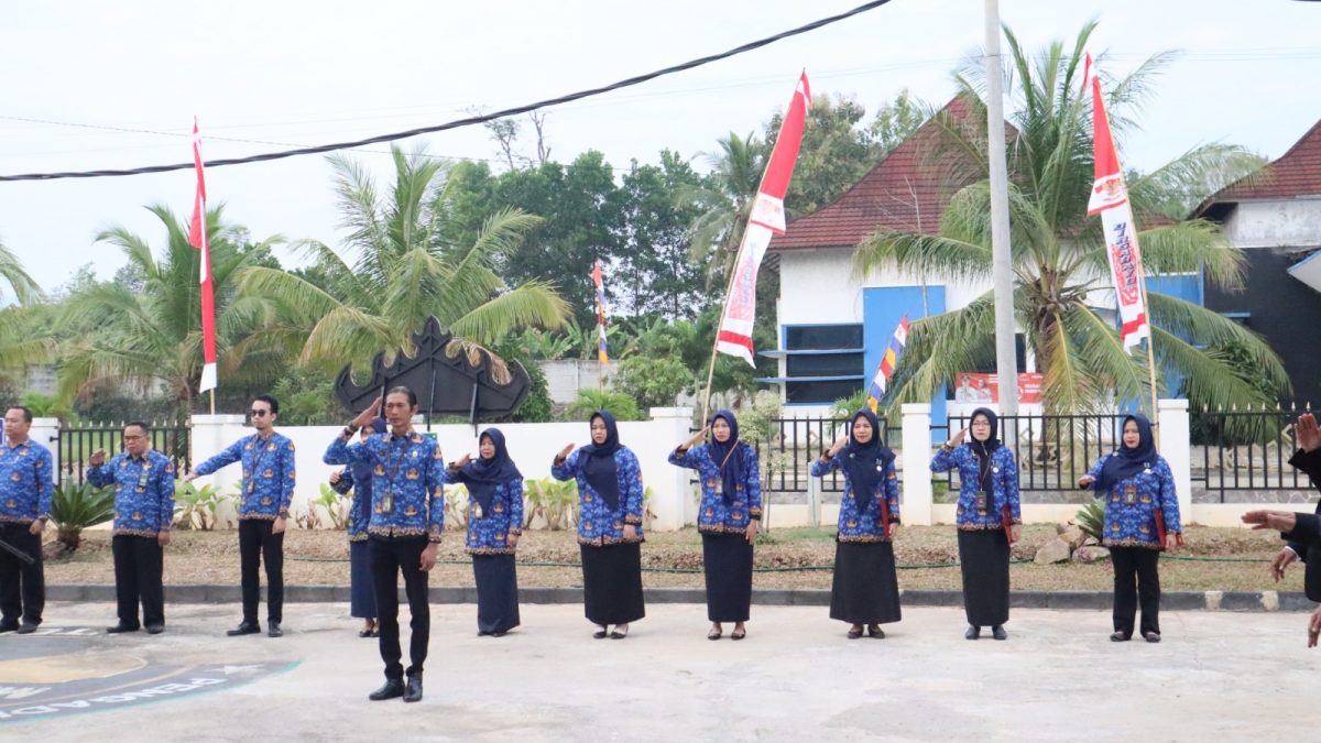Upacara HUT Kemerdekaan Indonesia di PA Gedong Tataan